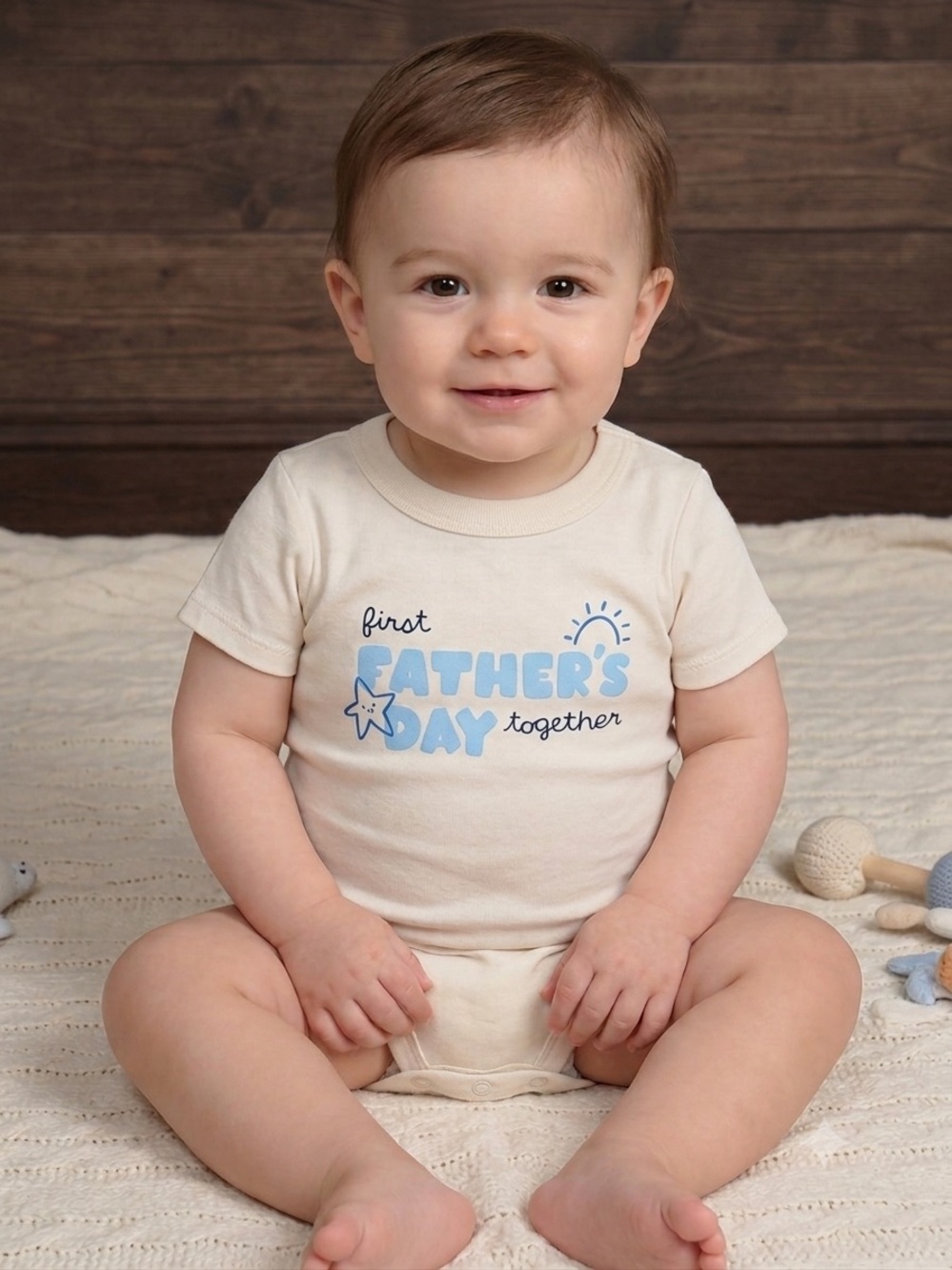 🎉(18m) Carter's "Father's Day" Onesie
